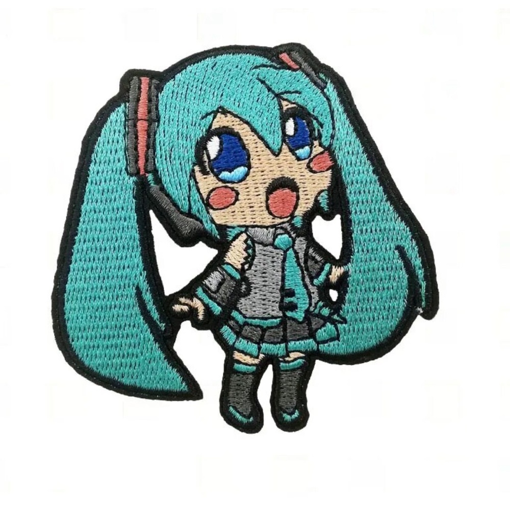 Hatsune Miku Embrodered Patch